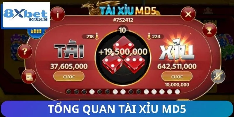 Tài Xỉu MD5: Sảnh Cược Công Nghệ Mới Cực Minh Bạch, Hấp Dẫn 1 Ưu thế vượt trội dành cho người chơi tại sảnh Tài Xỉu MD5