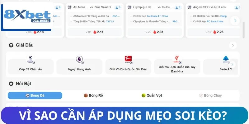 Những lý do mà anh em nên thực hiện các mẹo soi kèo