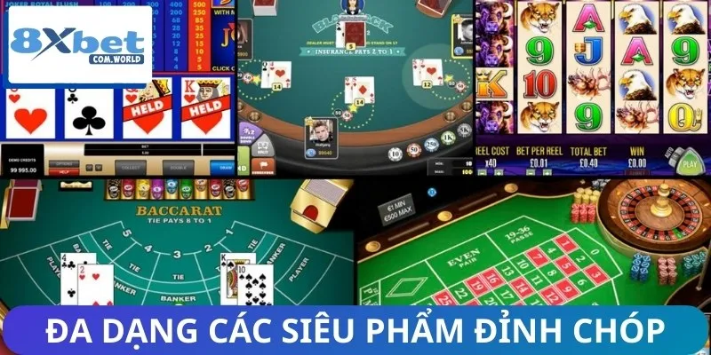 Đa dạng các siêu phẩm đỉnh chóp cho newbie giải trí
